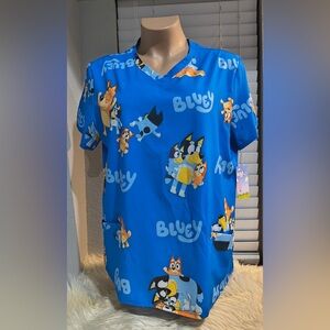 Bluey Women’s 3X Scrub Top